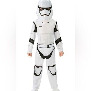 Storm Trooper Empire Mask Kids Jumpsuit Helmet Set  Halloween Star Wars Costume